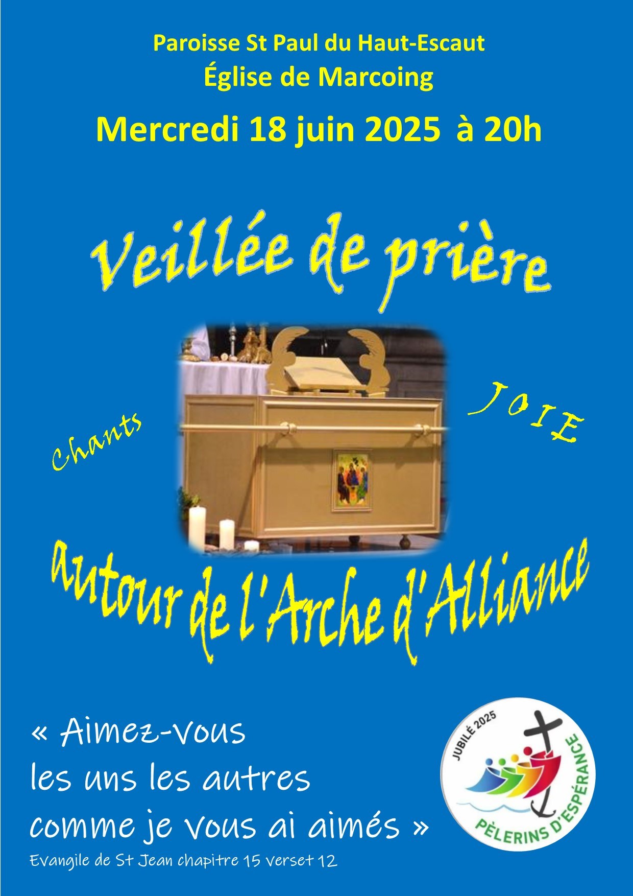 Affiche veillee arche 2025