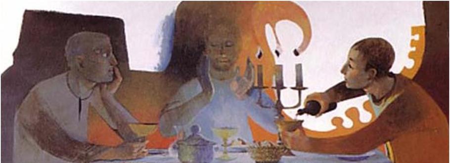 Arcabas repas disciple Emmaus
