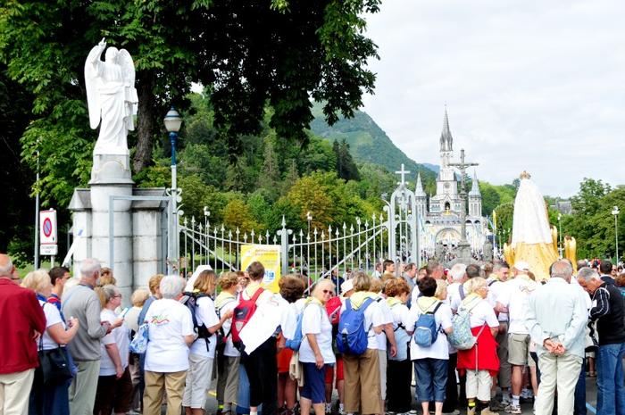Arrivée aux portes du sanctuaire