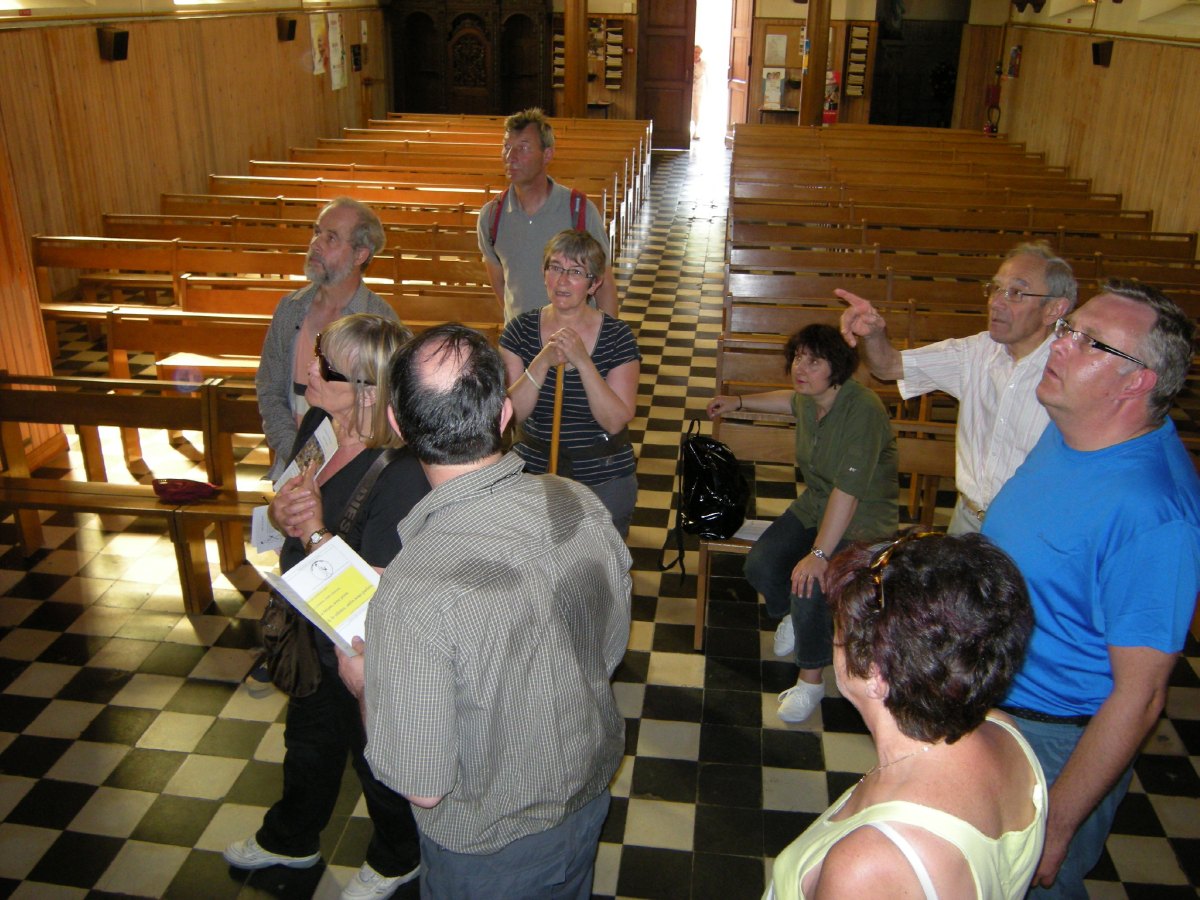 L'arrivée dans l'église St Jacques.JPG