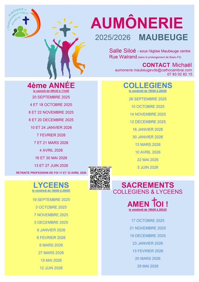 AUMONERIE FLYERS DATE DE L ANNEE