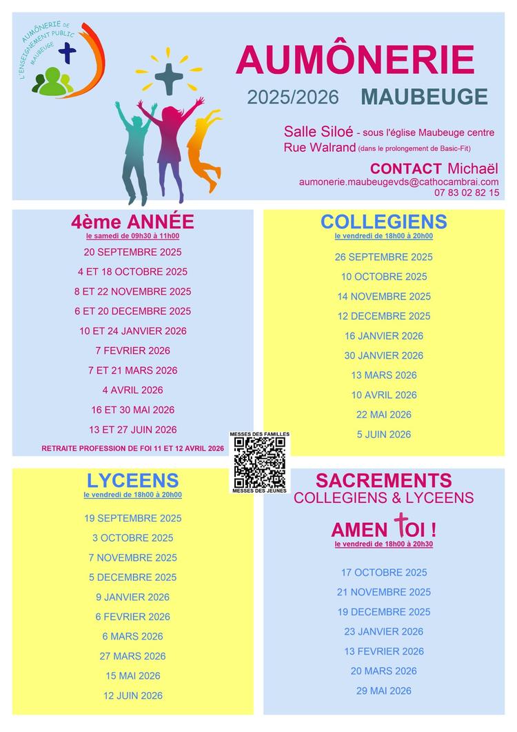 AUMONERIE FLYERS DATE DE L ANNEE