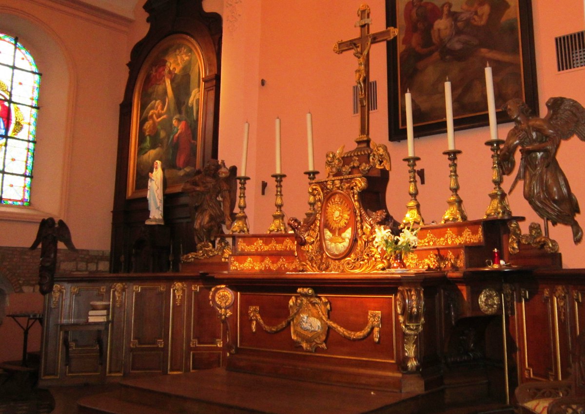 autel église de Preux