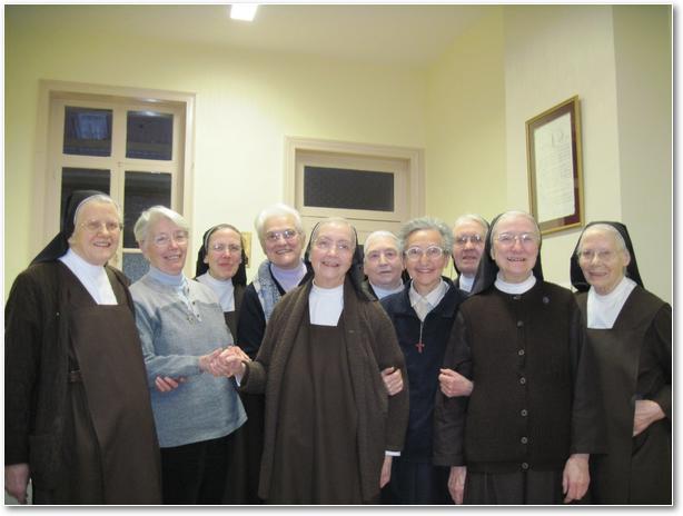 Avec les Soeurs missionnaires italiennes MONTIGNY