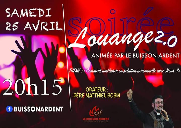 Soirée de louange retransmise en direct vidéo