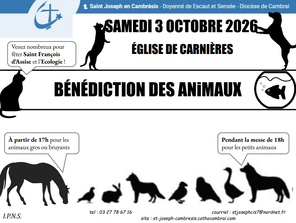 Benediction Animaux