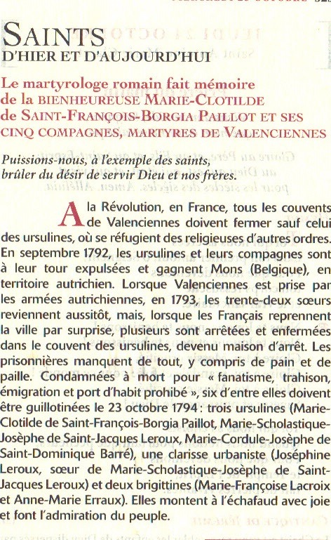Martyres de la révolution française