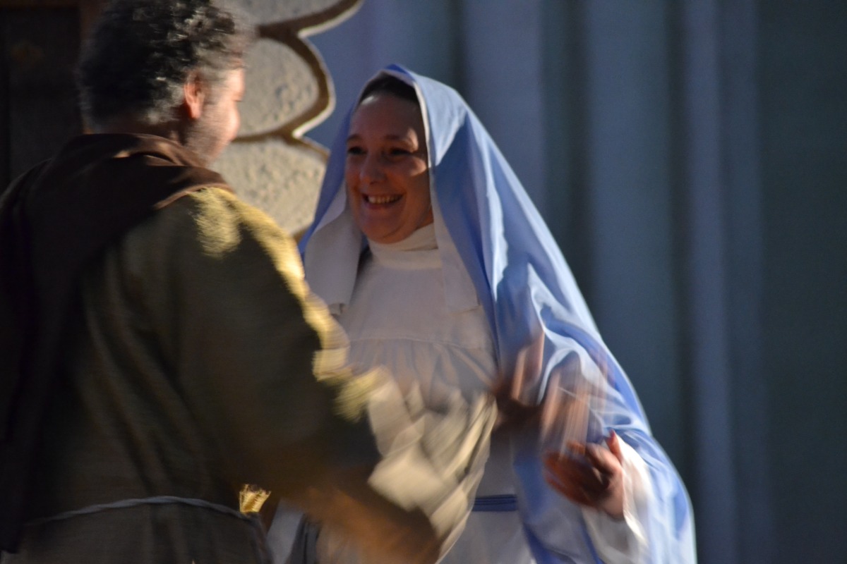 Marie accueillie par Joseph