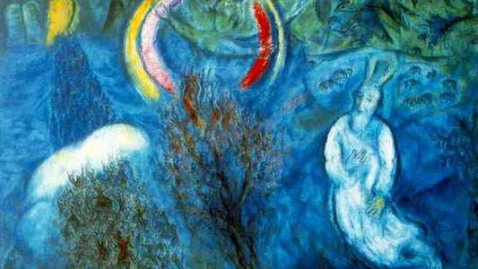 buisson ardent chagall