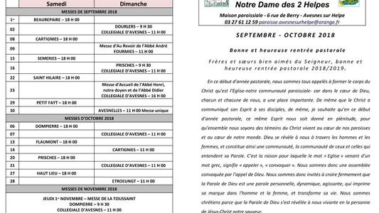 Capture feuille septembre octobre recto
