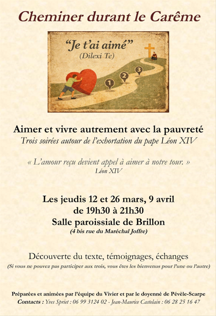 careme aimer pauvrete