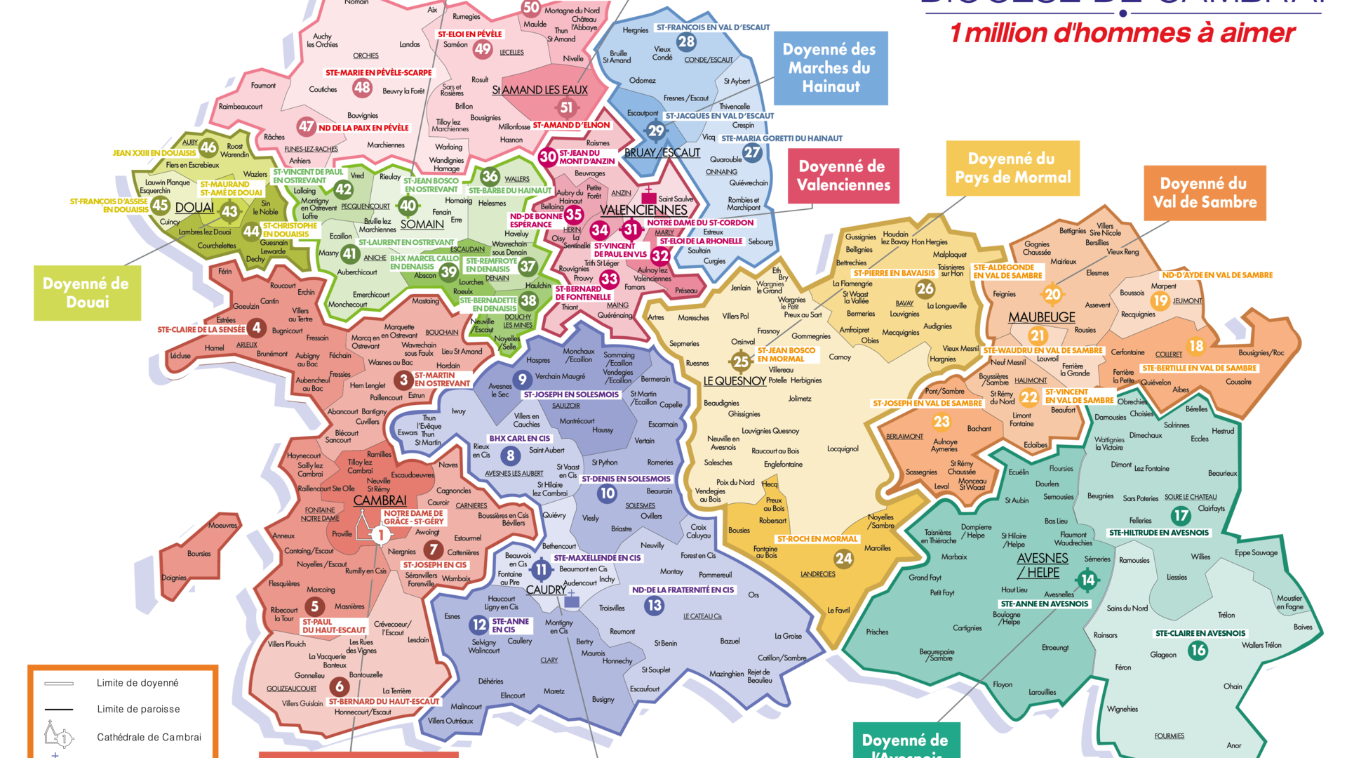 carte diocese