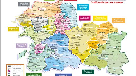 Carte Diocèse