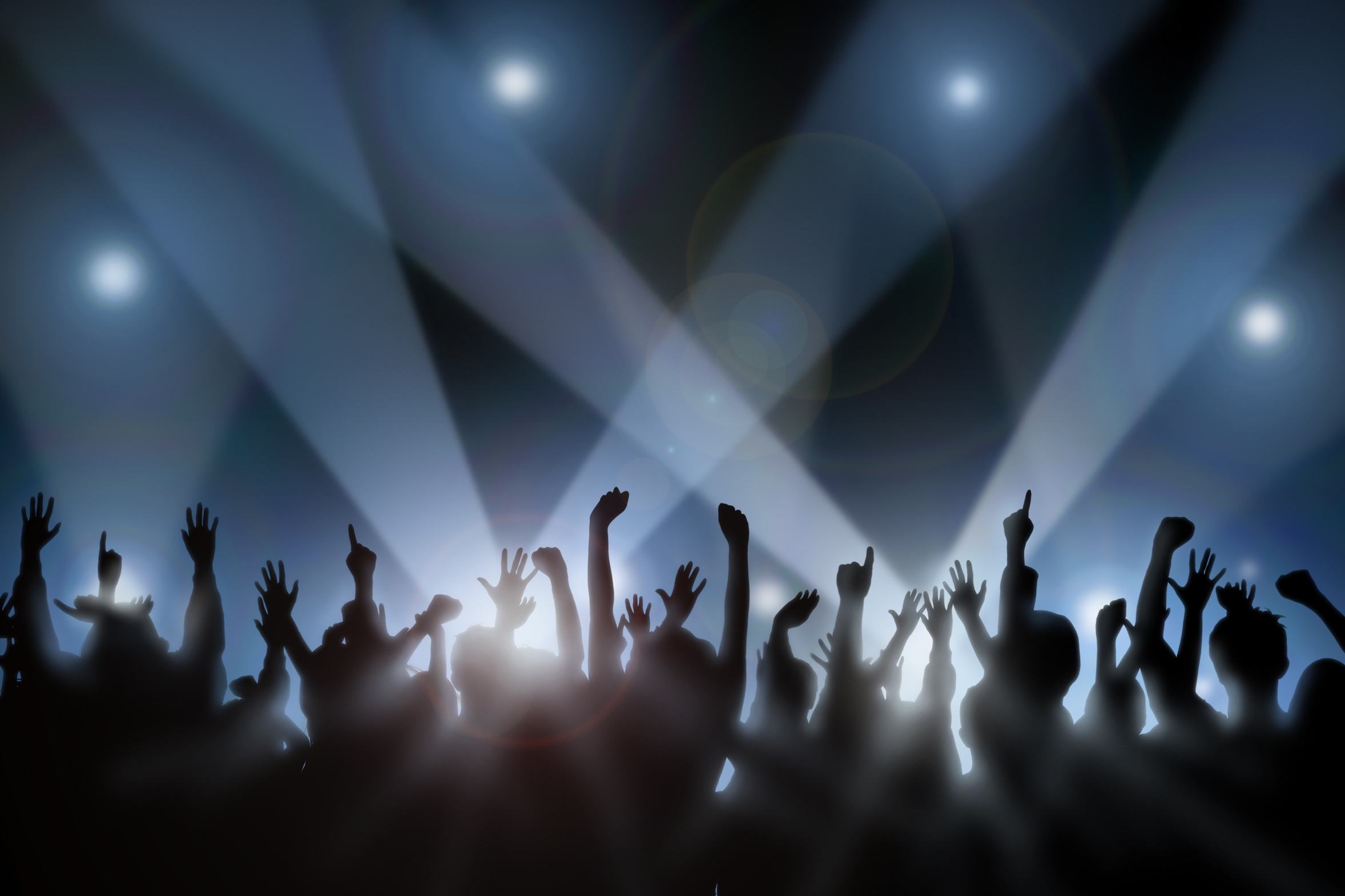 Cheering Crowd