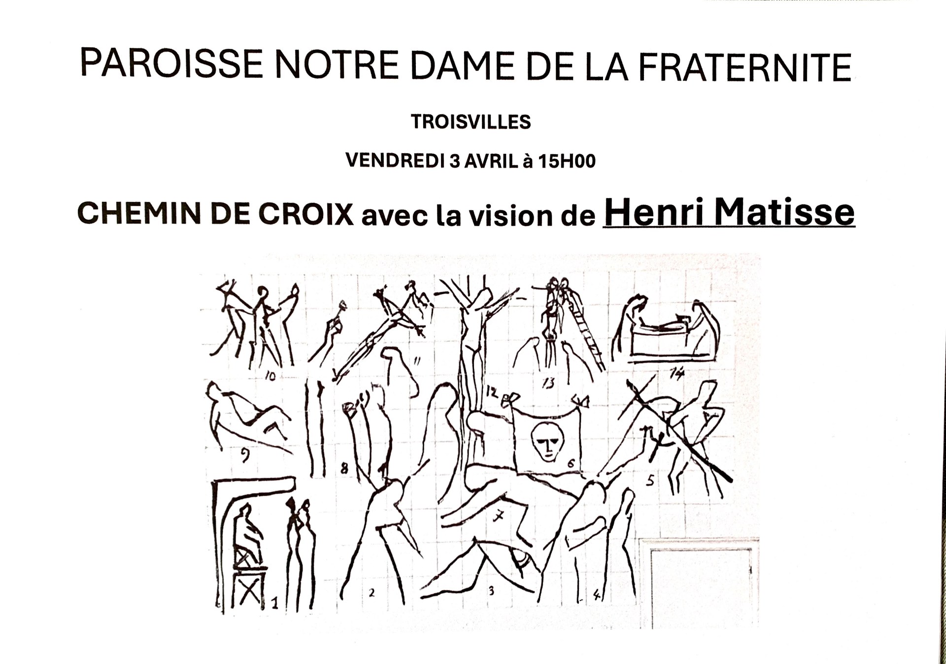 Chemin de Croix  Troisvilles