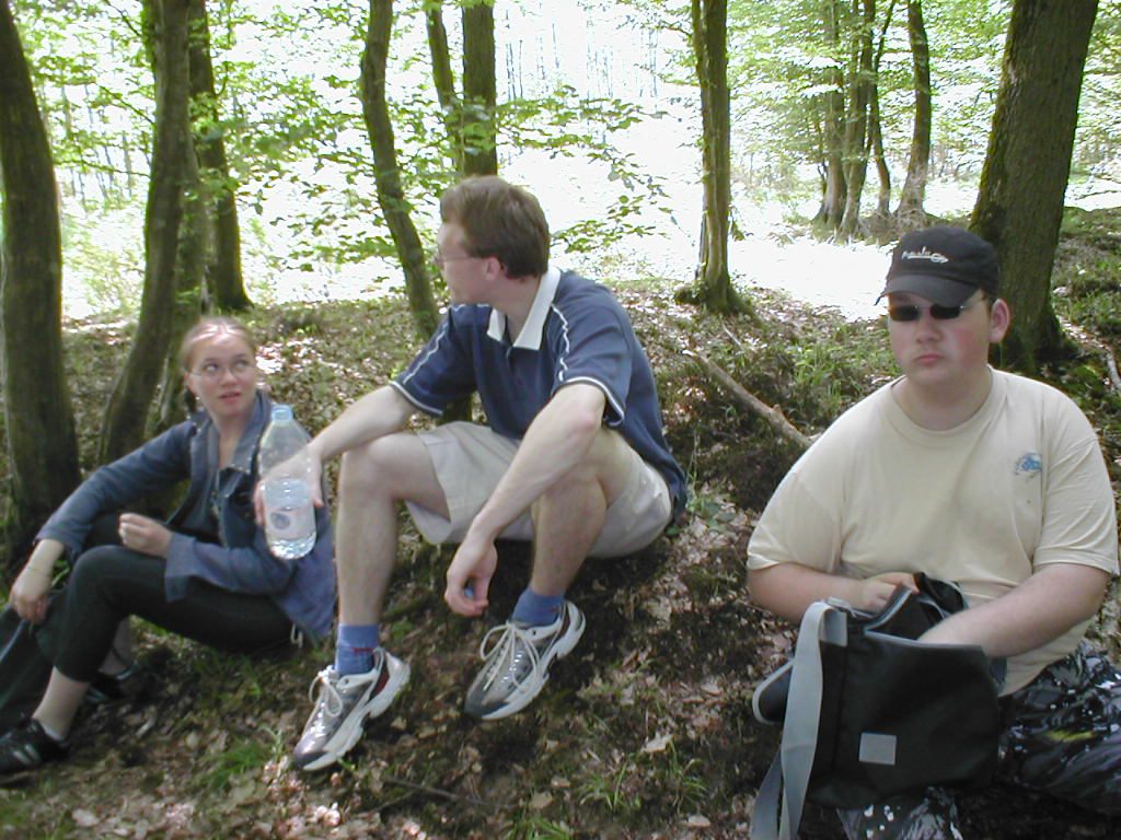 Christina, Edouard et Aurélien