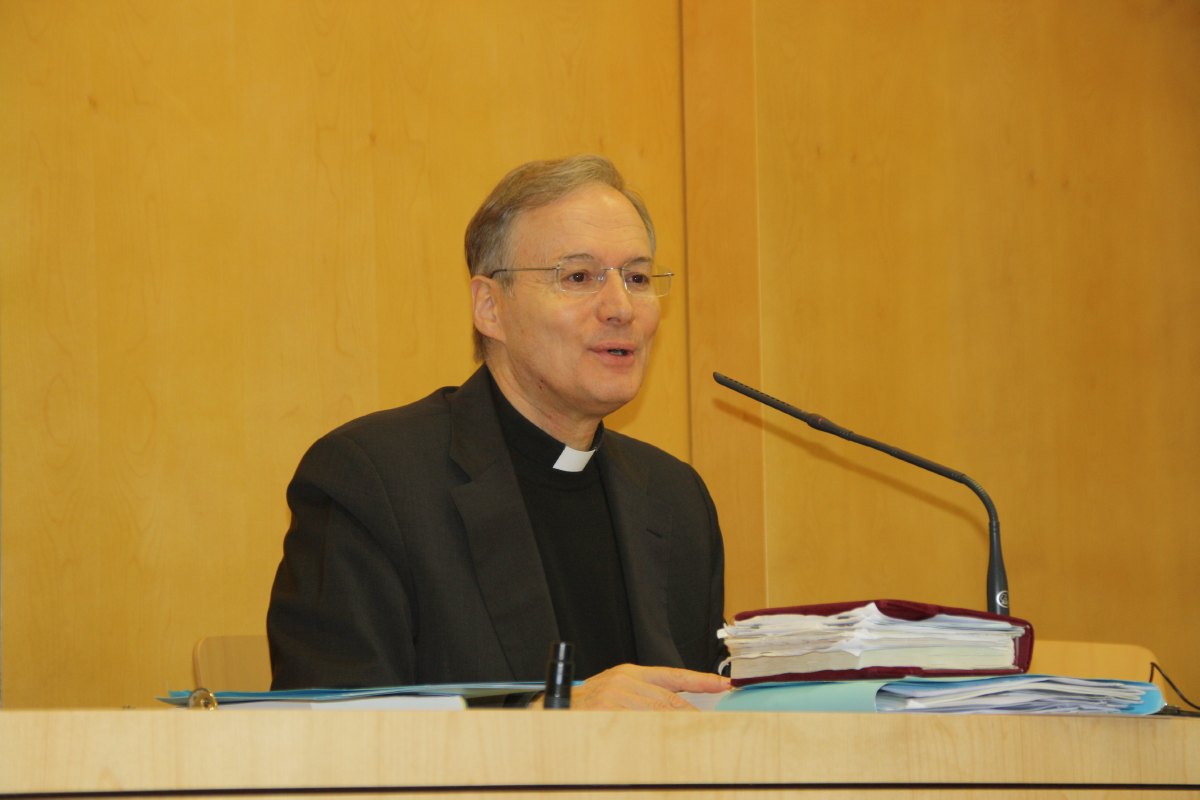Conférence du Père Laverton, chapelain