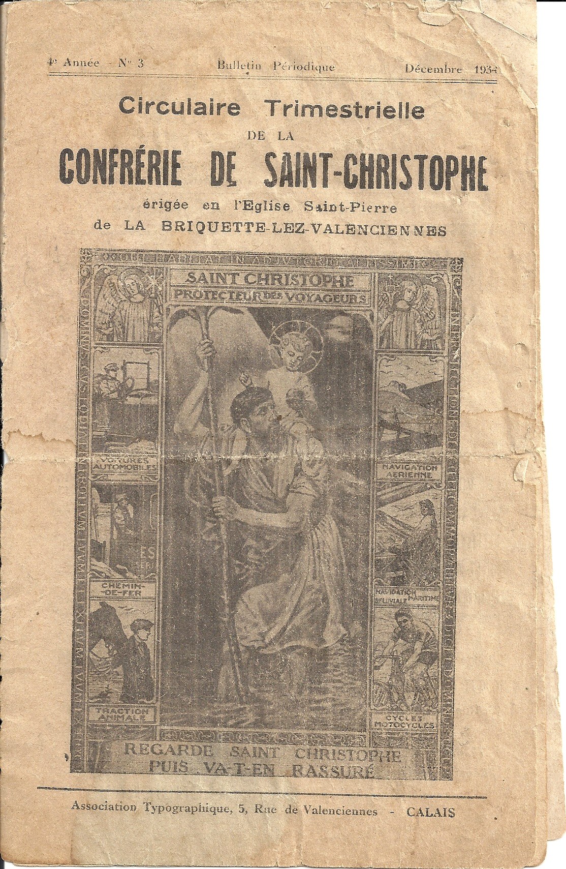 confrerie St Christophe 1934