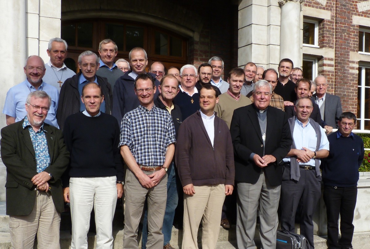 La photo des membres du conseil 2010-2013 (il manque l'abbé Jean Denis Corrion)