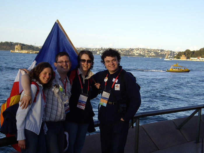 Constance, Jérome, Hélaine et PIerre Emmanuel