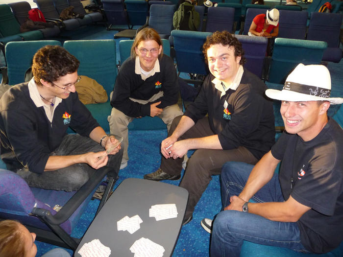 David, Florent, Pierre Emmanuel et Jean 