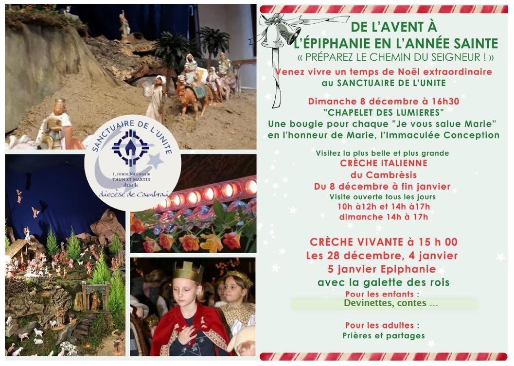 De l'Avent a l'Epiphanie