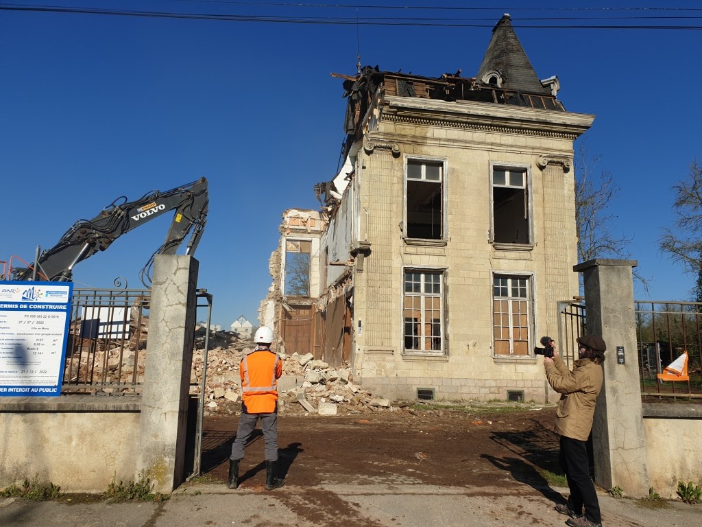demolition chateau La Briquette (1)