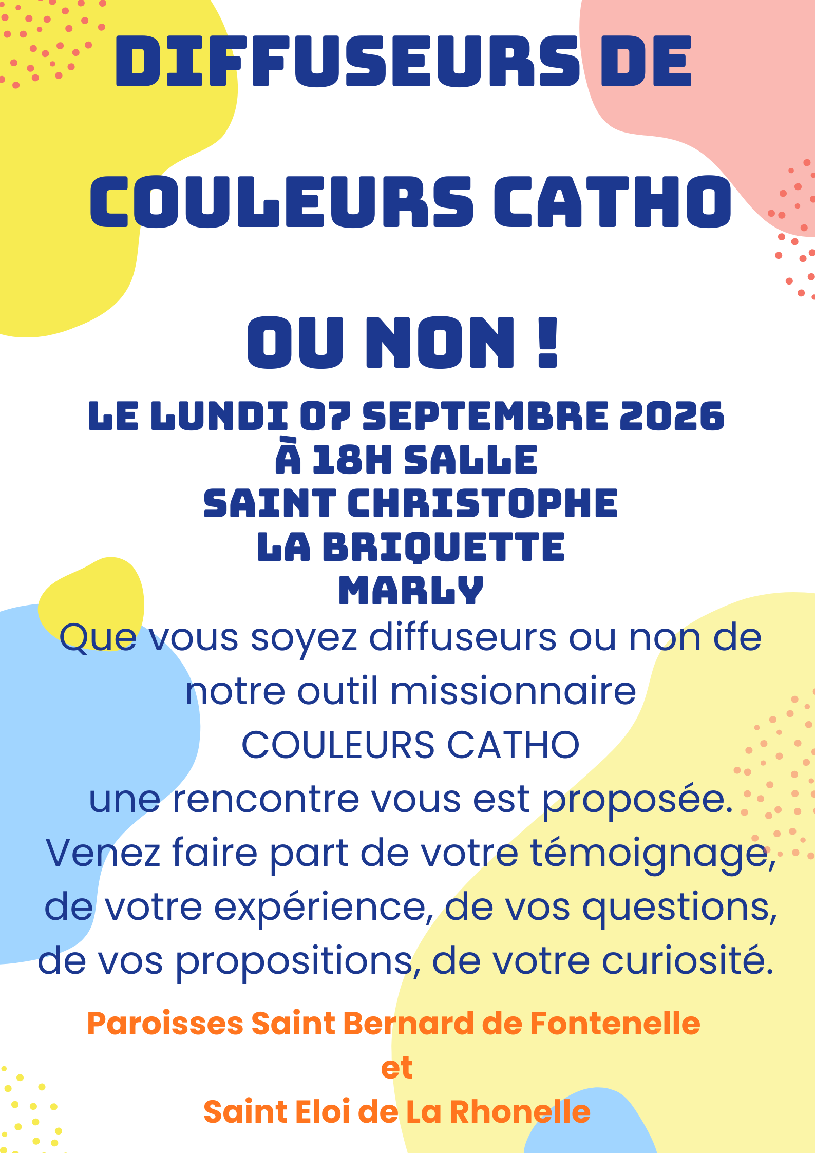 Diffuseurs de couleurs catho ou non