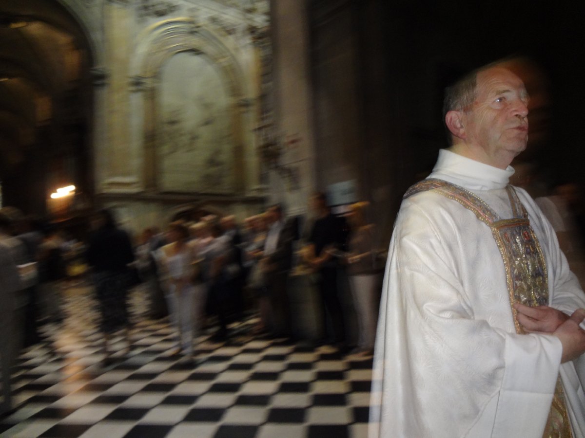 l'Abbé Xavier BRIS, vicaire général du diocèse 