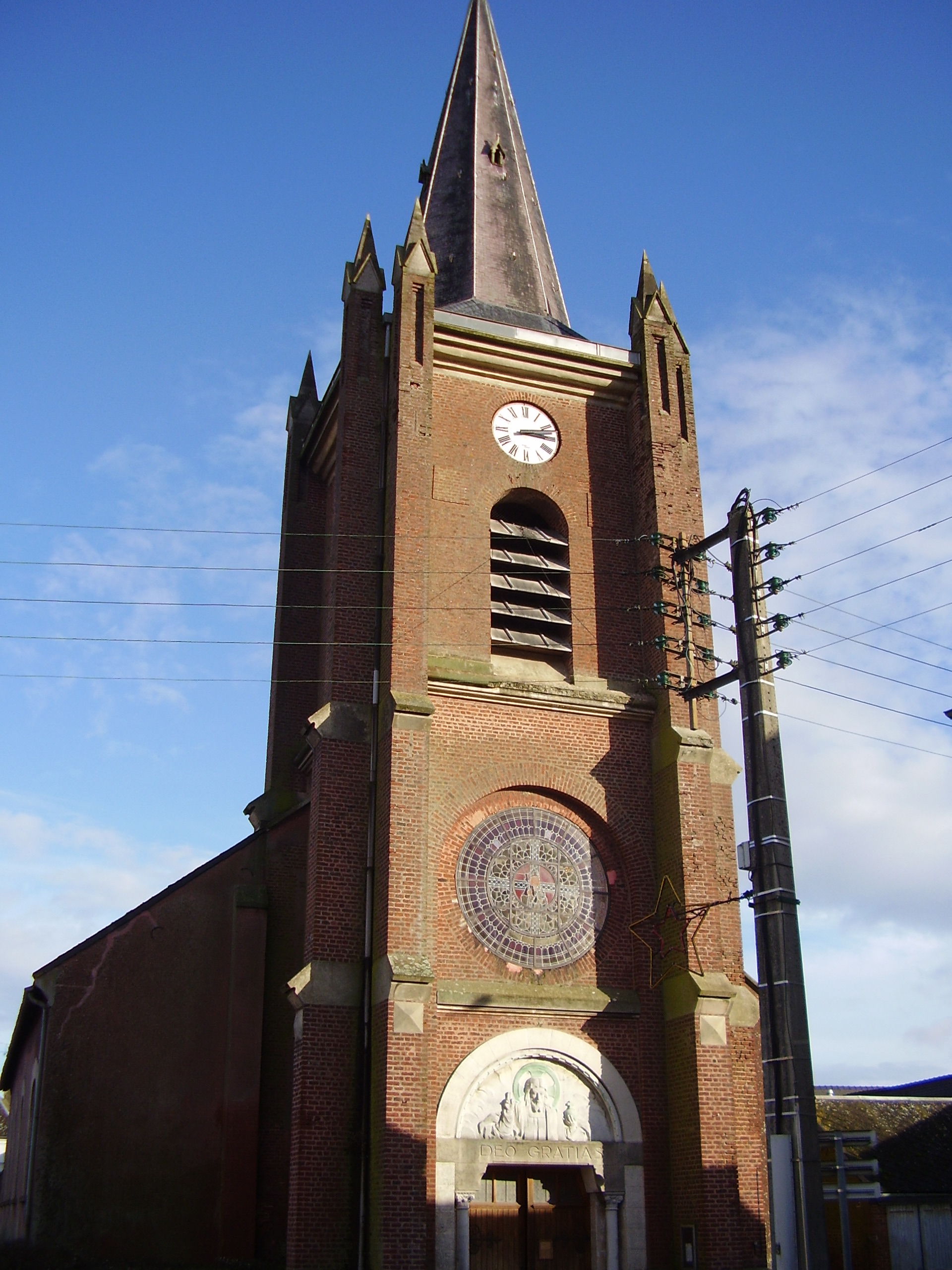 église de face