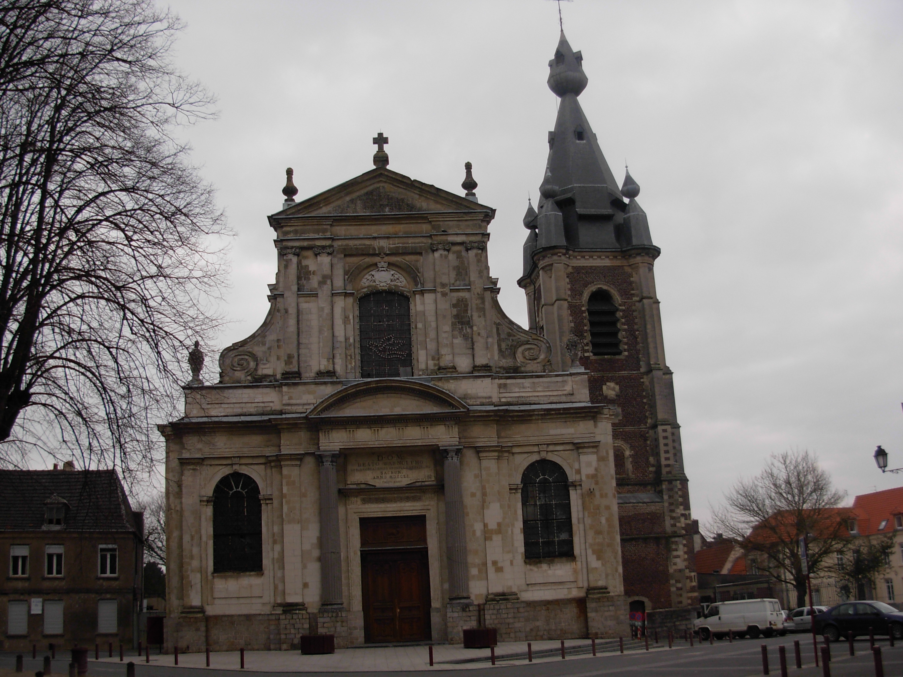 Eglise de Saint-Wasnon à Condé-sur-L'Escaut