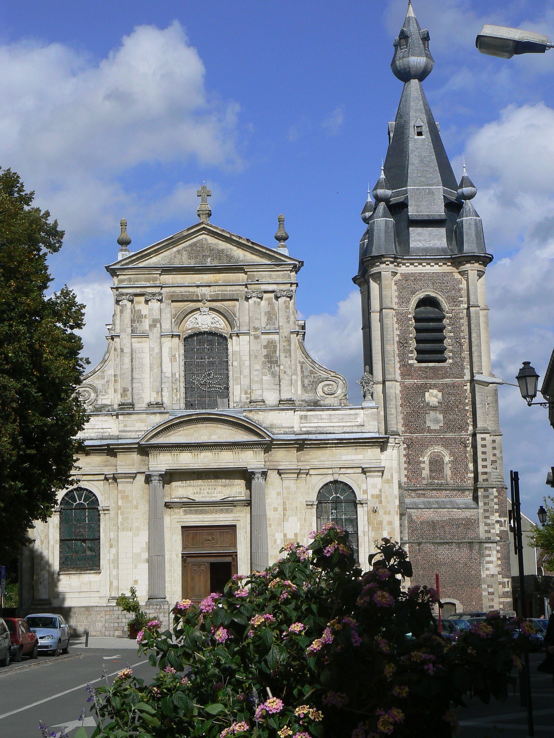 Paroisse Saint François en val d'Escaut
relais de Condé sur l'Escaut, église Saint-Wasnon