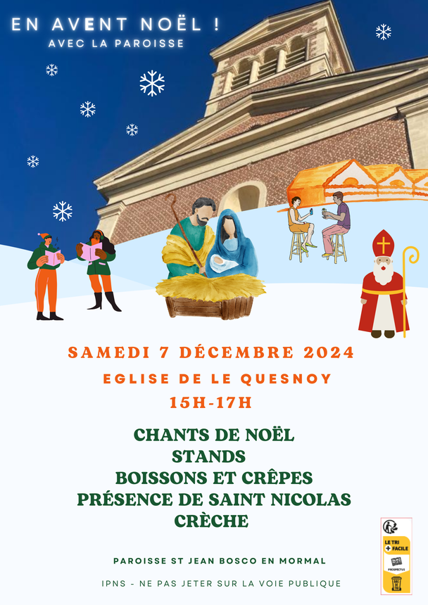 En avent Noel ! paroisse Le Quesnoy