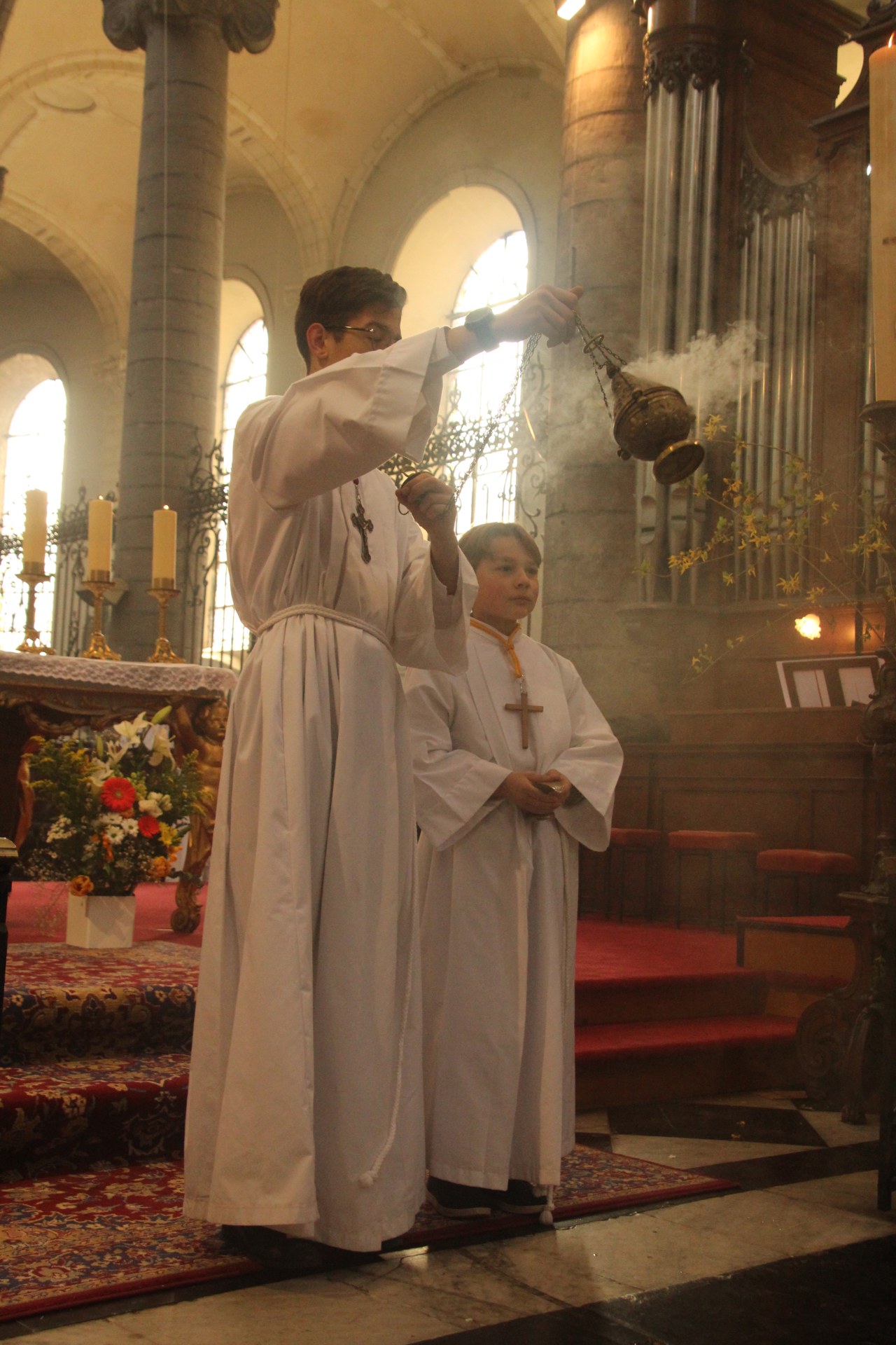 Encensement de la foule