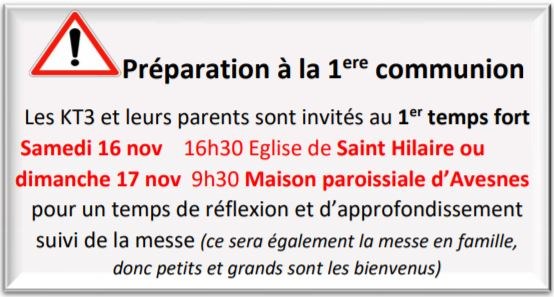 1 ere communion
