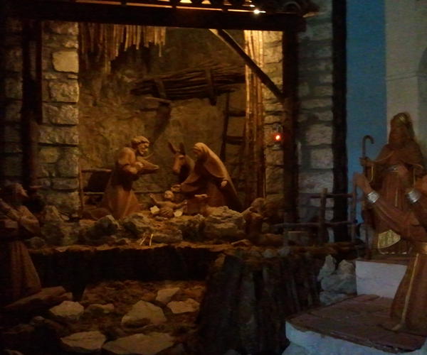 Exposition de Crèches église de Greccio