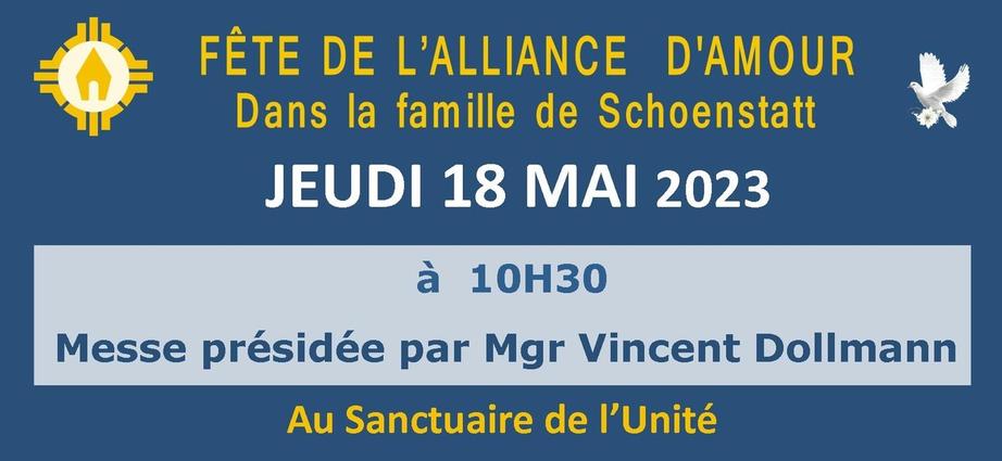 fete d alliance 18 mai messe