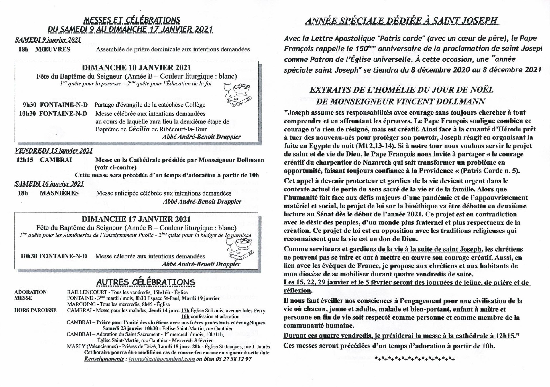 Feuille hebdo du dimanche 10 janvier 2021-2