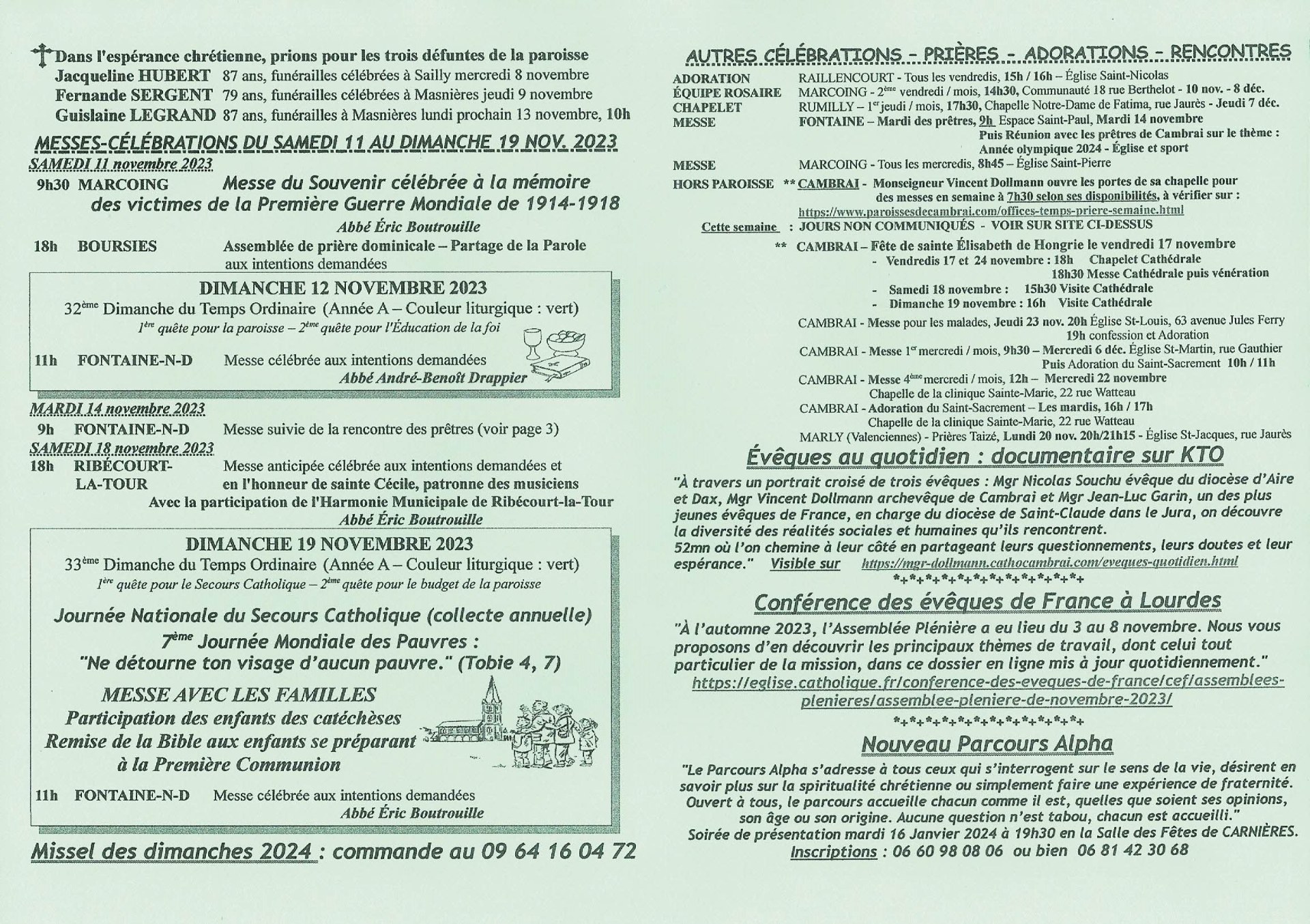 Feuille hebdo du dimanche 12 novembre 2023-2
