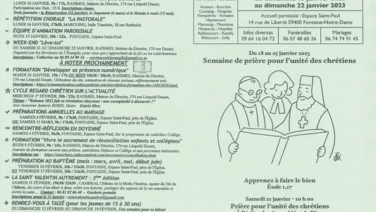 Feuille hebdo du dimanche 15 janvier 2023-1