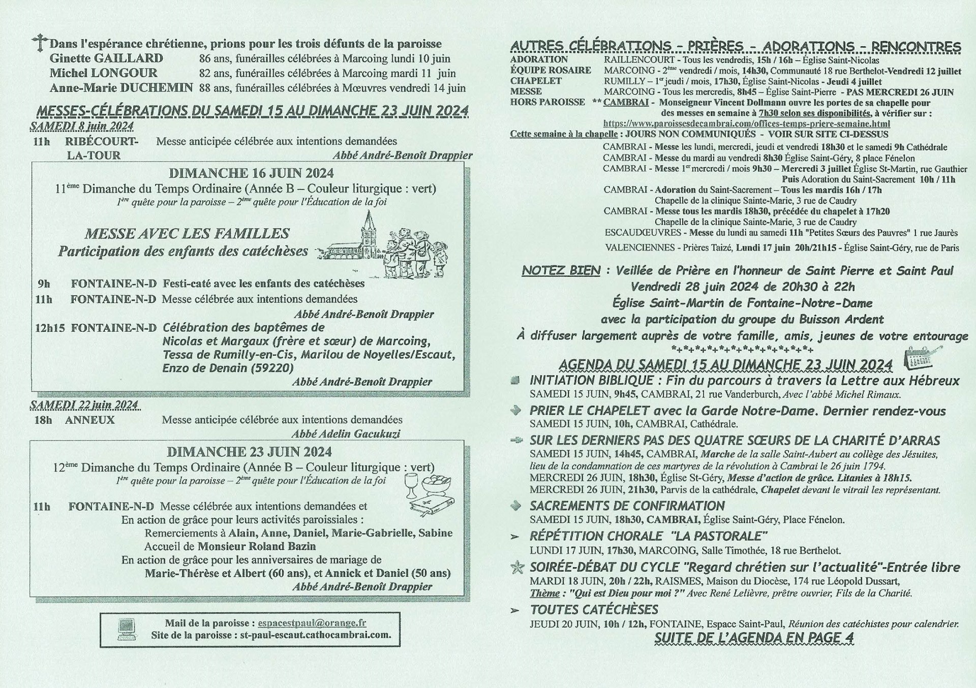 Feuille hebdo du dimanche 16 juin 2024-2