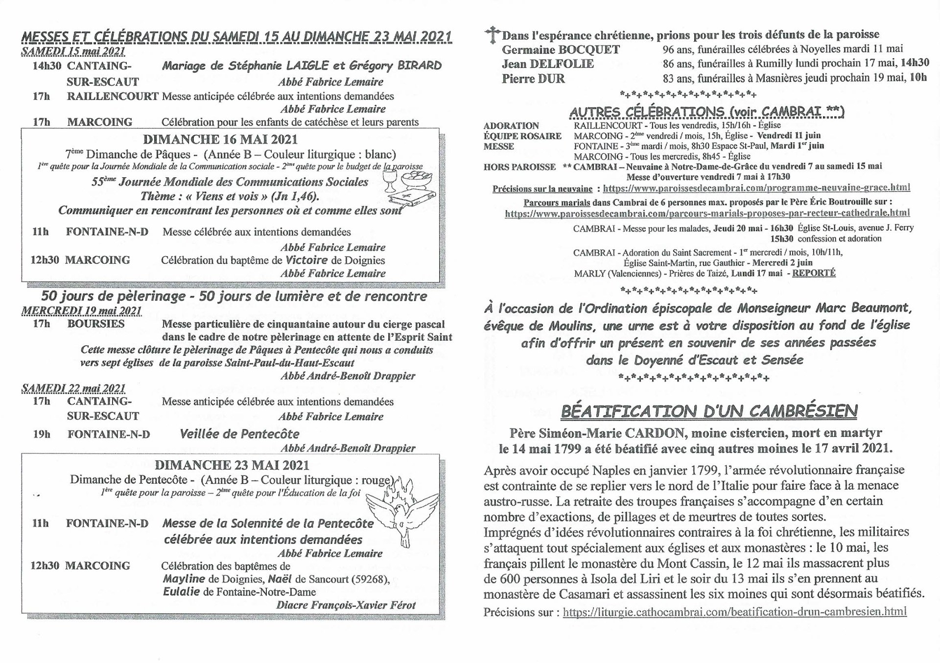 Feuille hebdo du dimanche 16 mai 2021-2