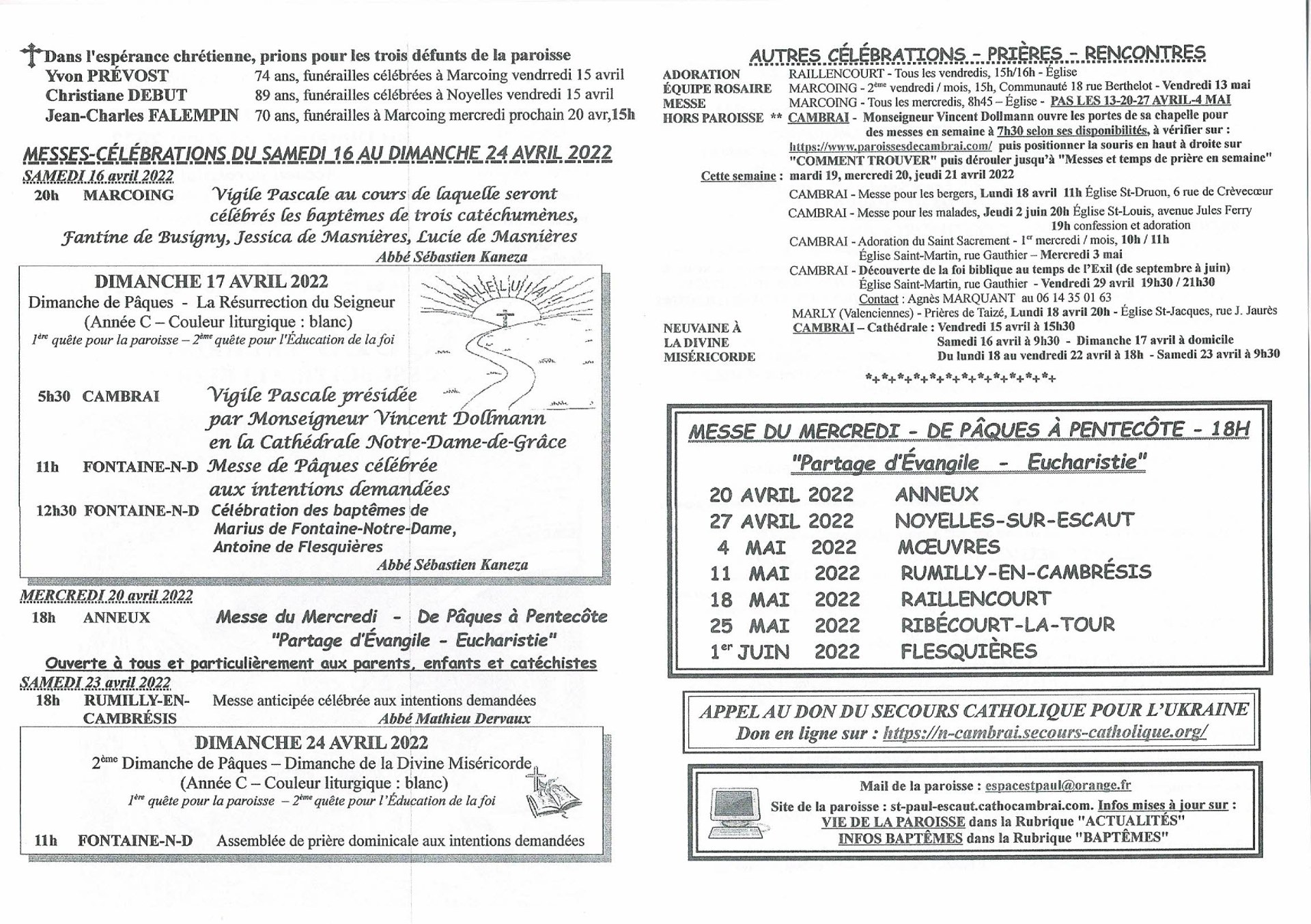 Feuille hebdo du dimanche 17 avril 2022-2