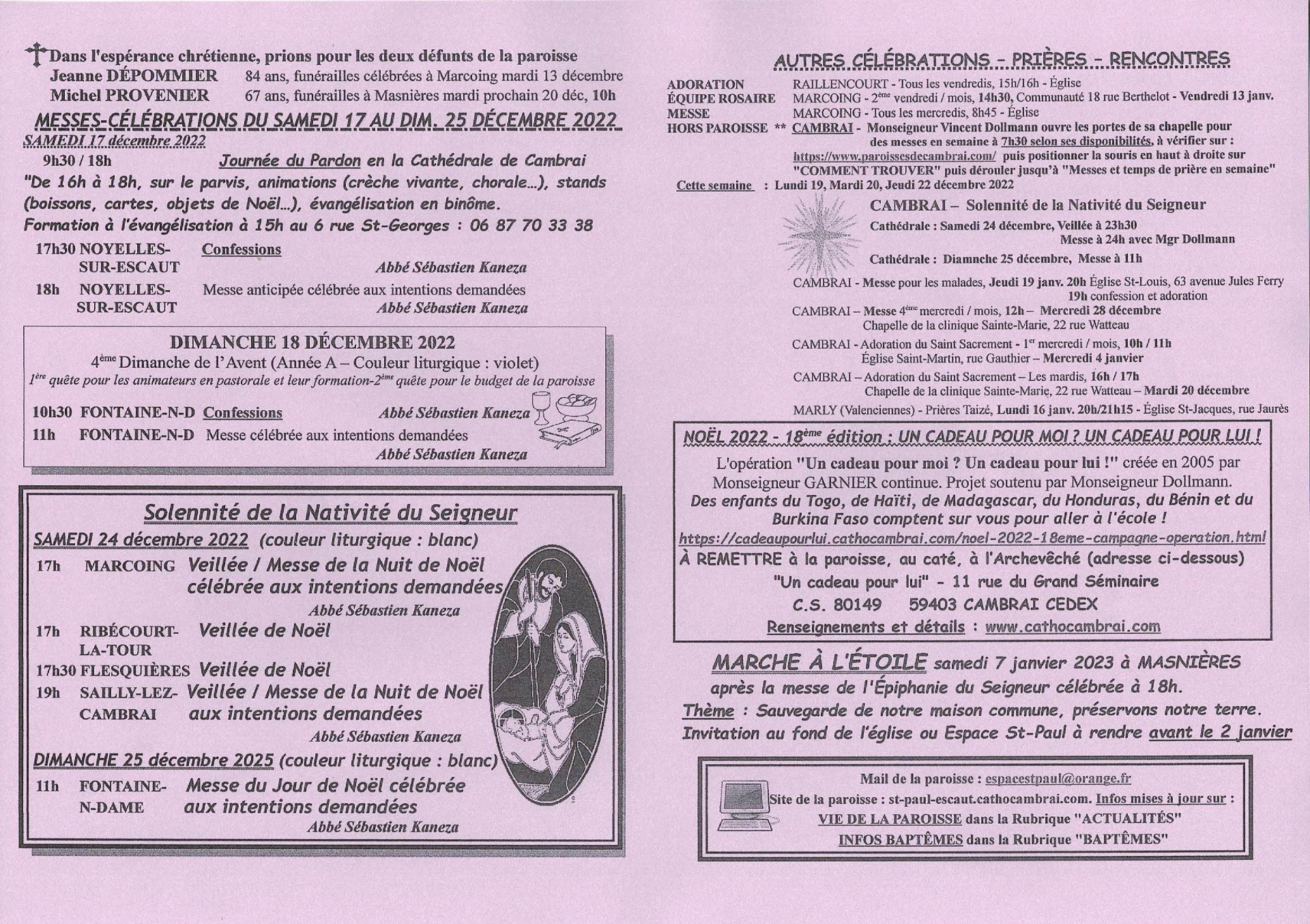 Feuille hebdo du dimanche 18 decembre 2022-2