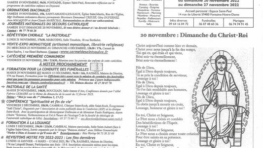 Feuille hebdo du dimanche 20 novembre 2022-1