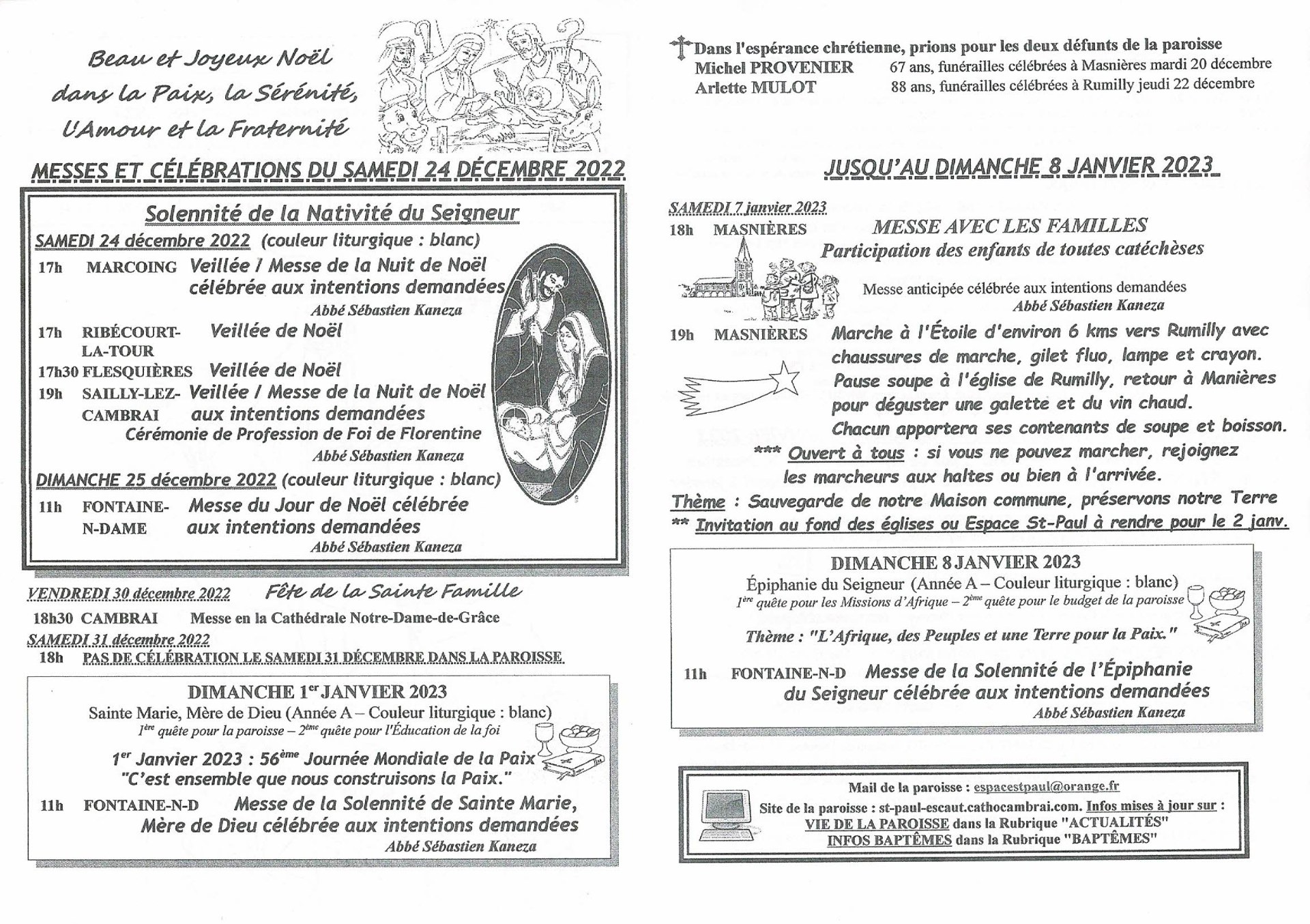 Feuille hebdo du dimanche 25 decembre 2022-2