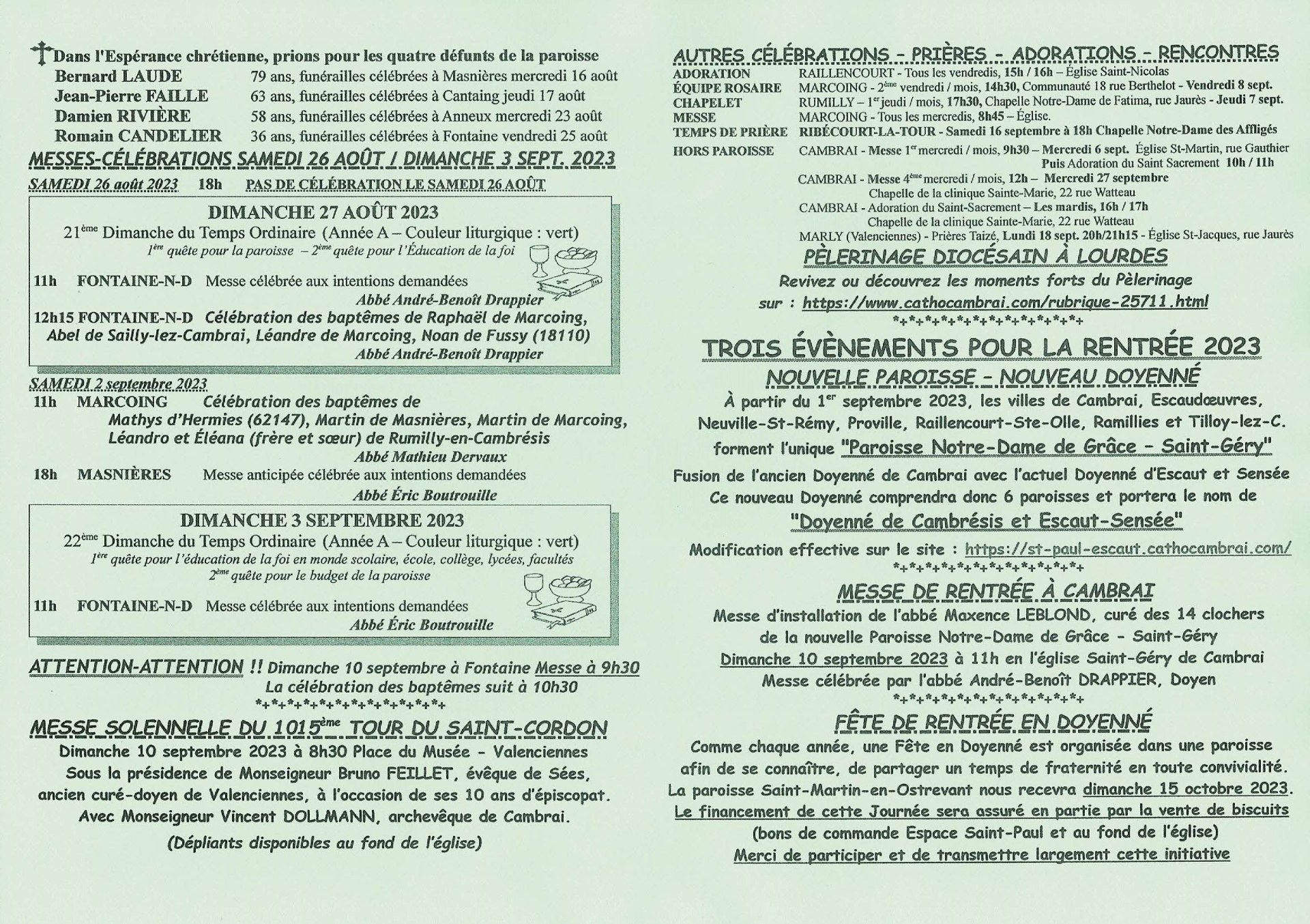 Feuille hebdo du dimanche 27 aout 2023-2