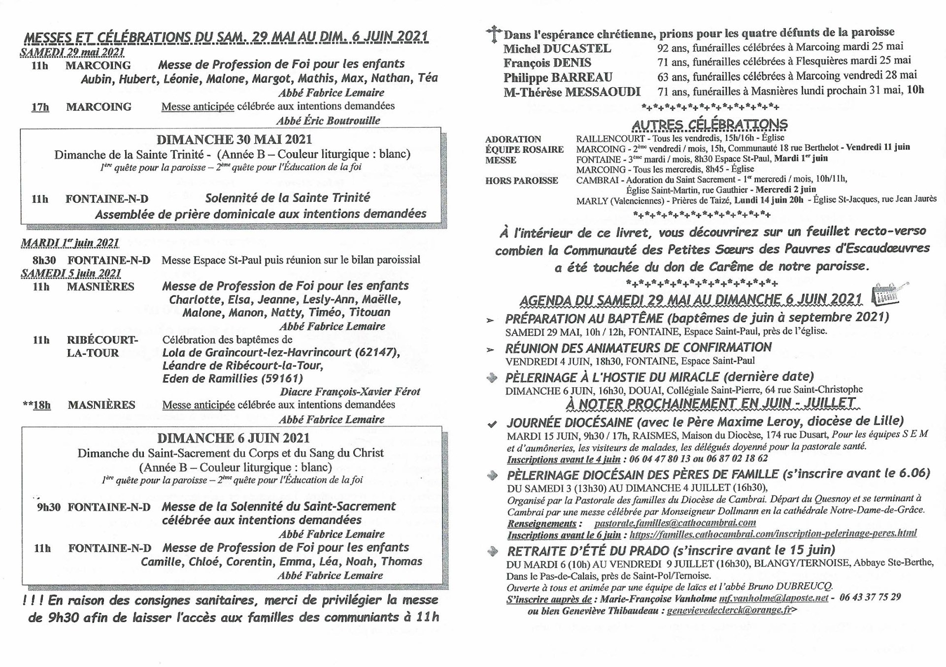 Feuille hebdo du dimanche 30 mai 2021-2
