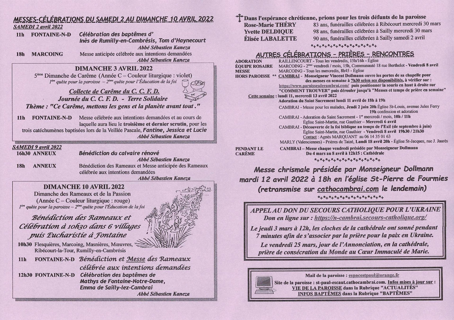 Feuille hebdo du dimanche 3 avril 2022-2