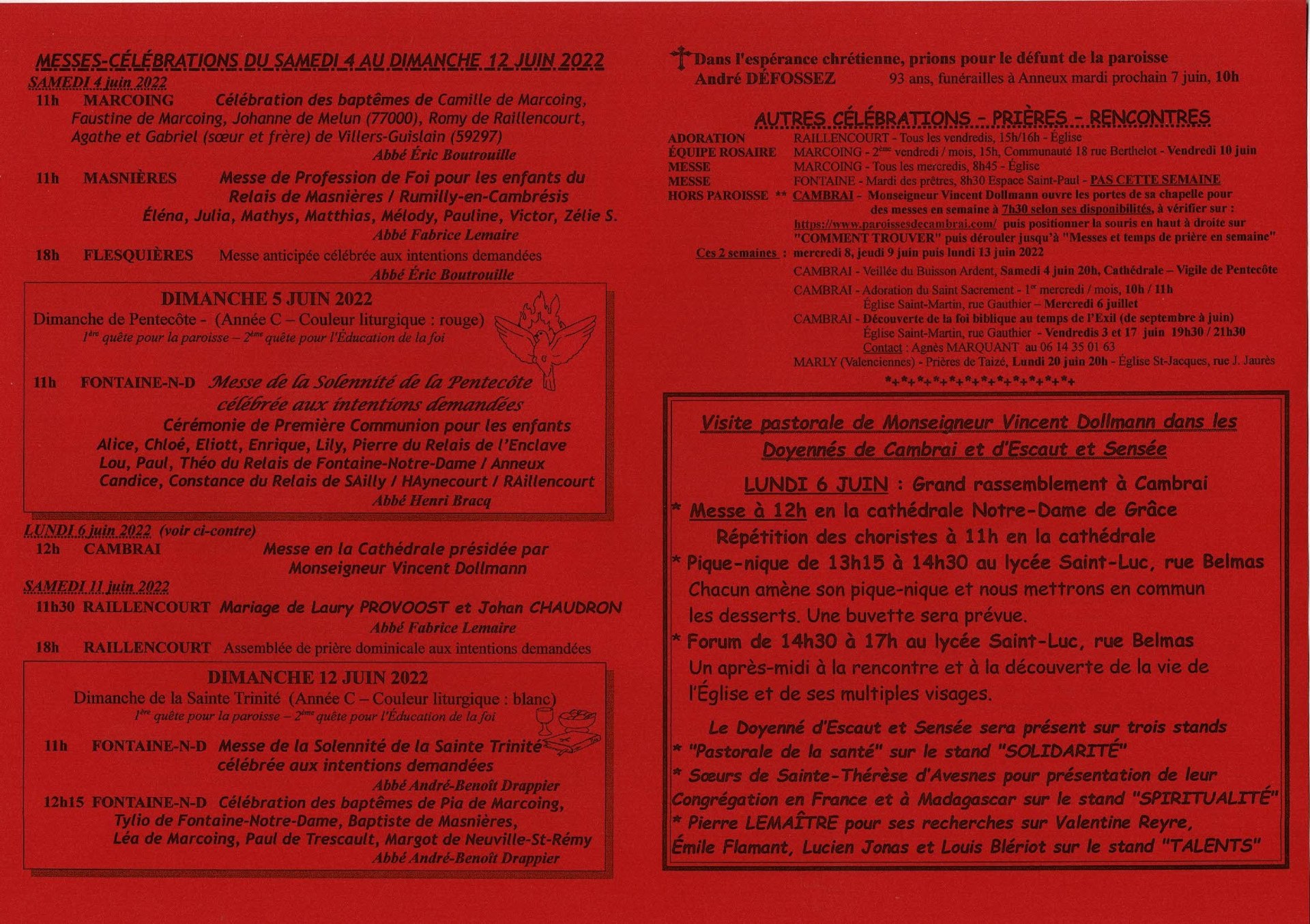 Feuille hebdo du dimanche 5 juin 2022-2